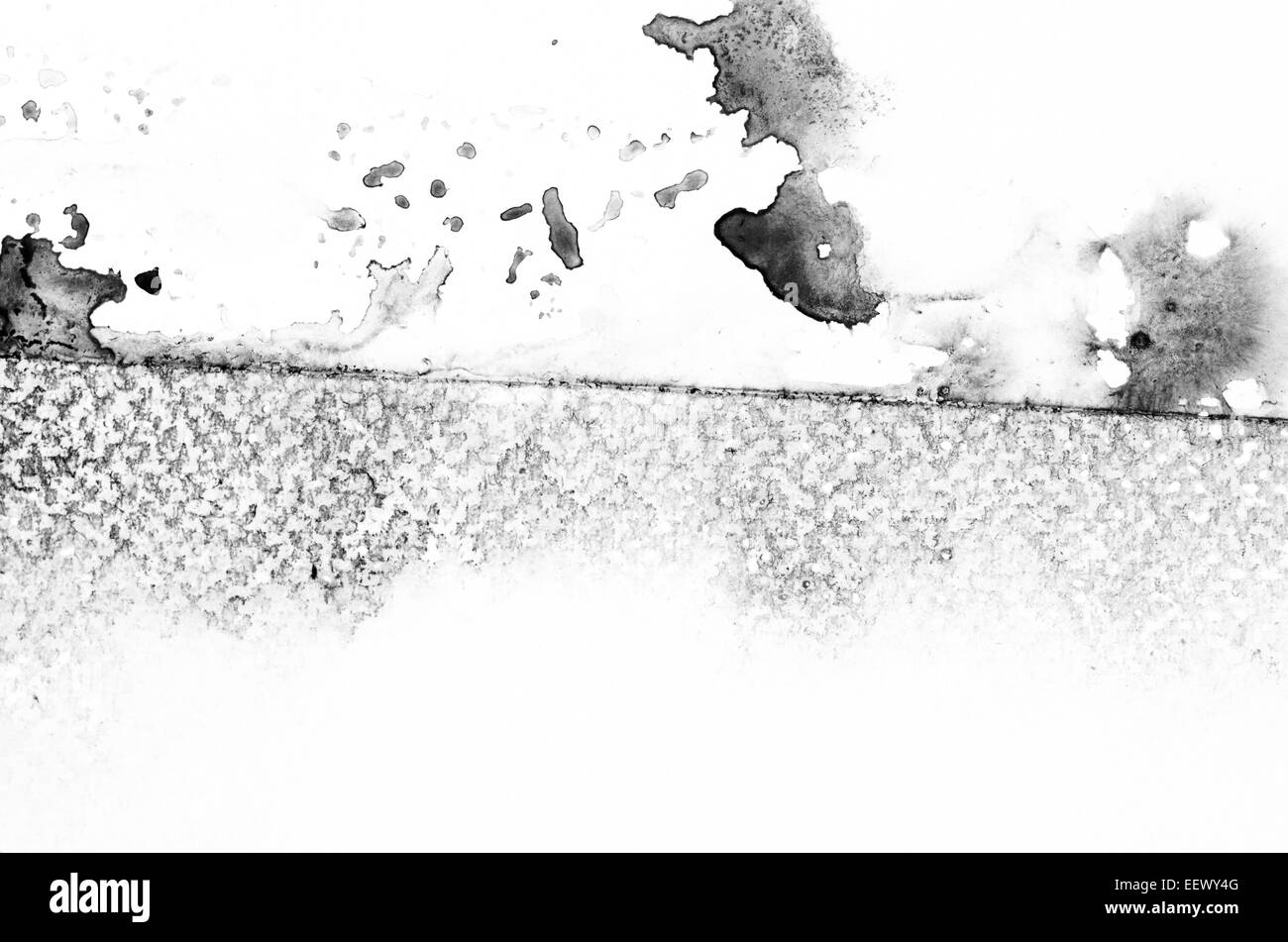 Texture de fond peinture aquarelle gris Banque D'Images