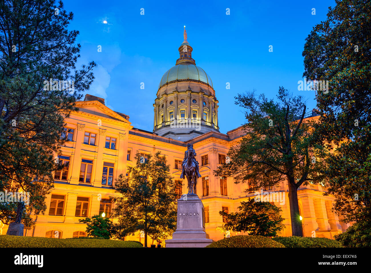 Georgia State Capitol Building à Atlanta, Géorgie, USA. Banque D'Images