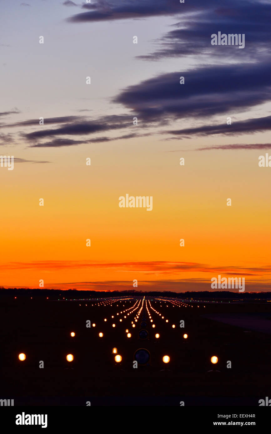 L'aéroport de Munich, MUC, EDDM, Freising, Erding, Munich, Bavaria, Germany, Europe Banque D'Images