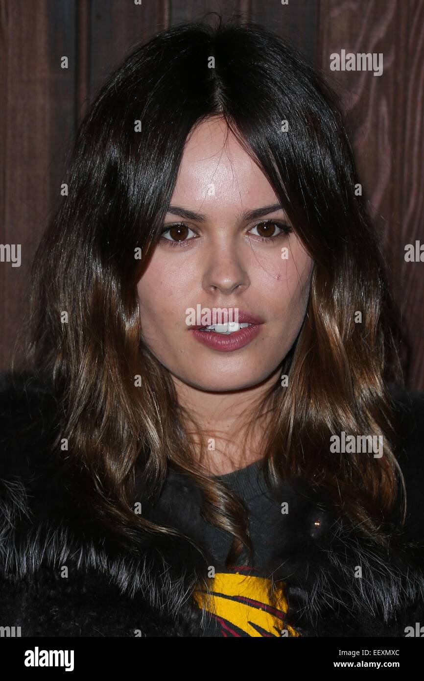 Los Angeles, CA, USA. 22 janvier, 2015. Atlanta de Cadenet Taylor devant le hall des arrivées pour Alexa Chung x AG Collection Los Angeles Lancement, résidence privée, Los Angeles, CA, 22 janvier 2015. Crédit : Xavier Collin/Everett Collection/Alamy Live News Banque D'Images