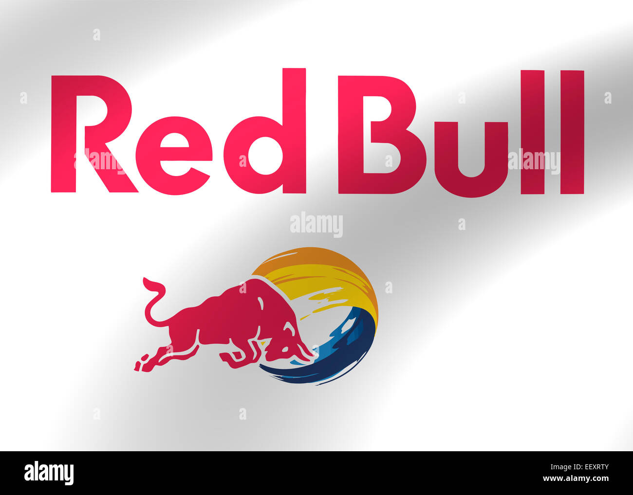 Red Bull Redbull drapeau emblème logo symbole icône Banque D'Images