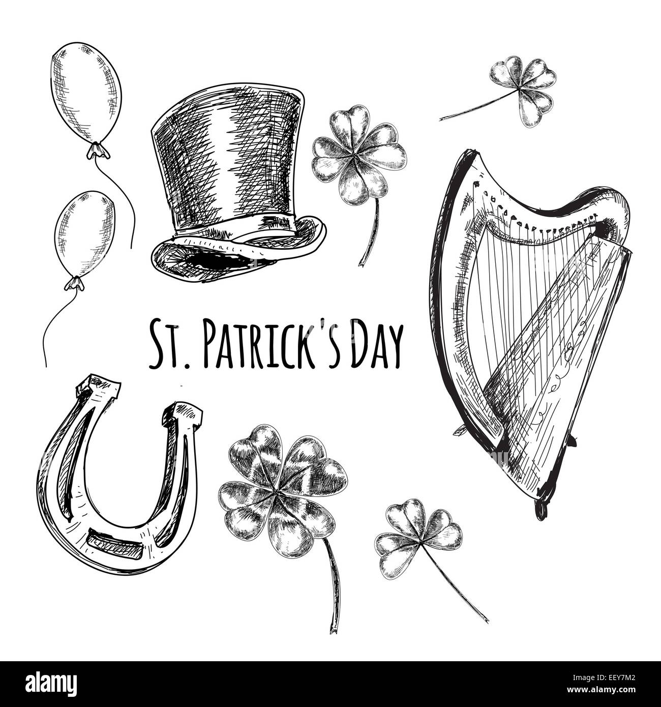 Patrick day Banque D'Images