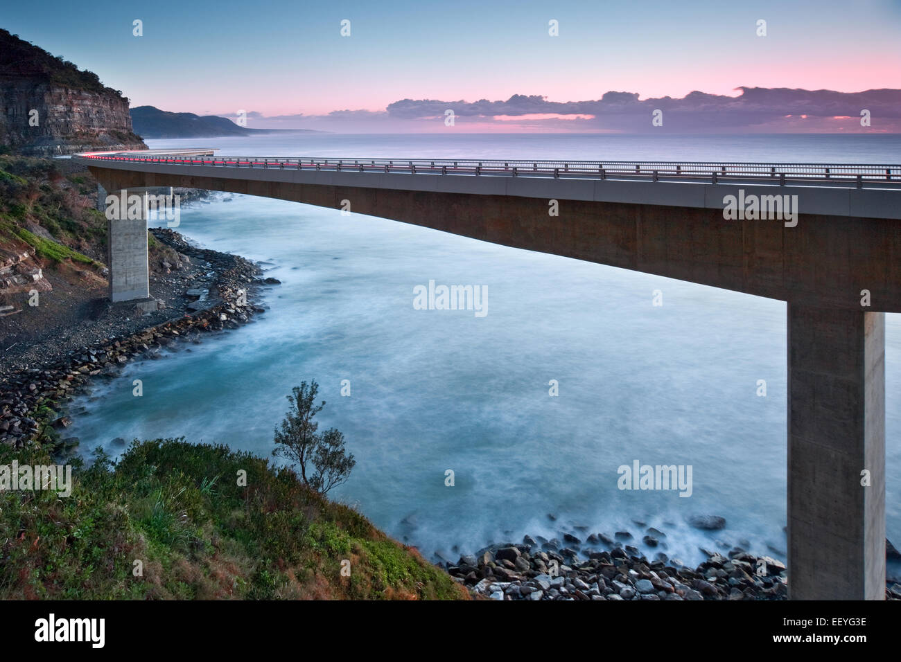 Sea Cliff Bridge Illawarra New South Wales Australie Banque D'Images