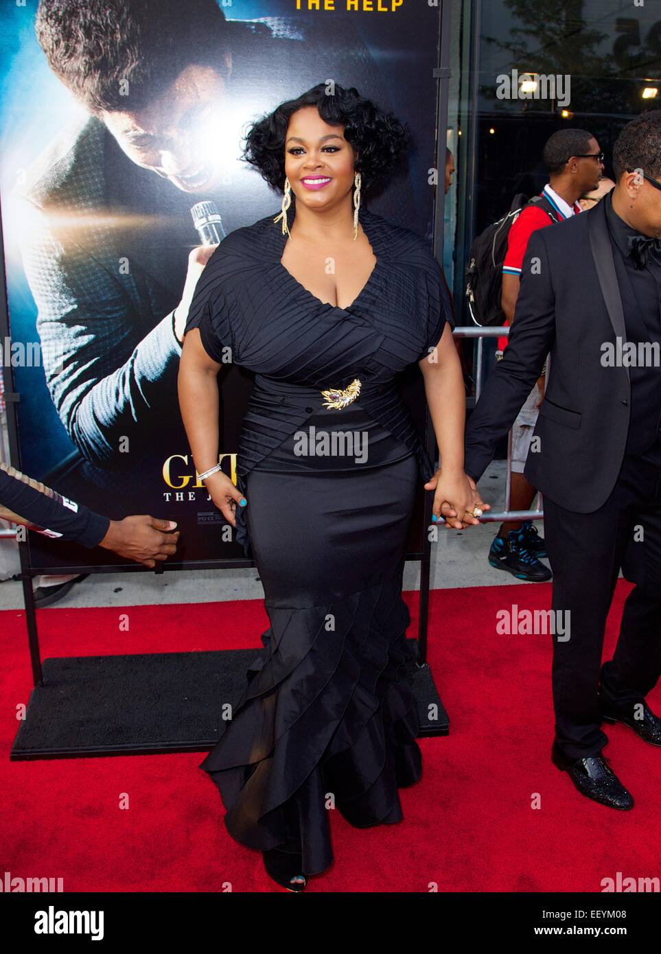 New York Premiere de 'Get Up' sur à l'Apollo Theatre - Tapis rouge avec des arrivées : Jill Scott Où : New York City, New York, United States Quand : 21 Oct 2014 Banque D'Images