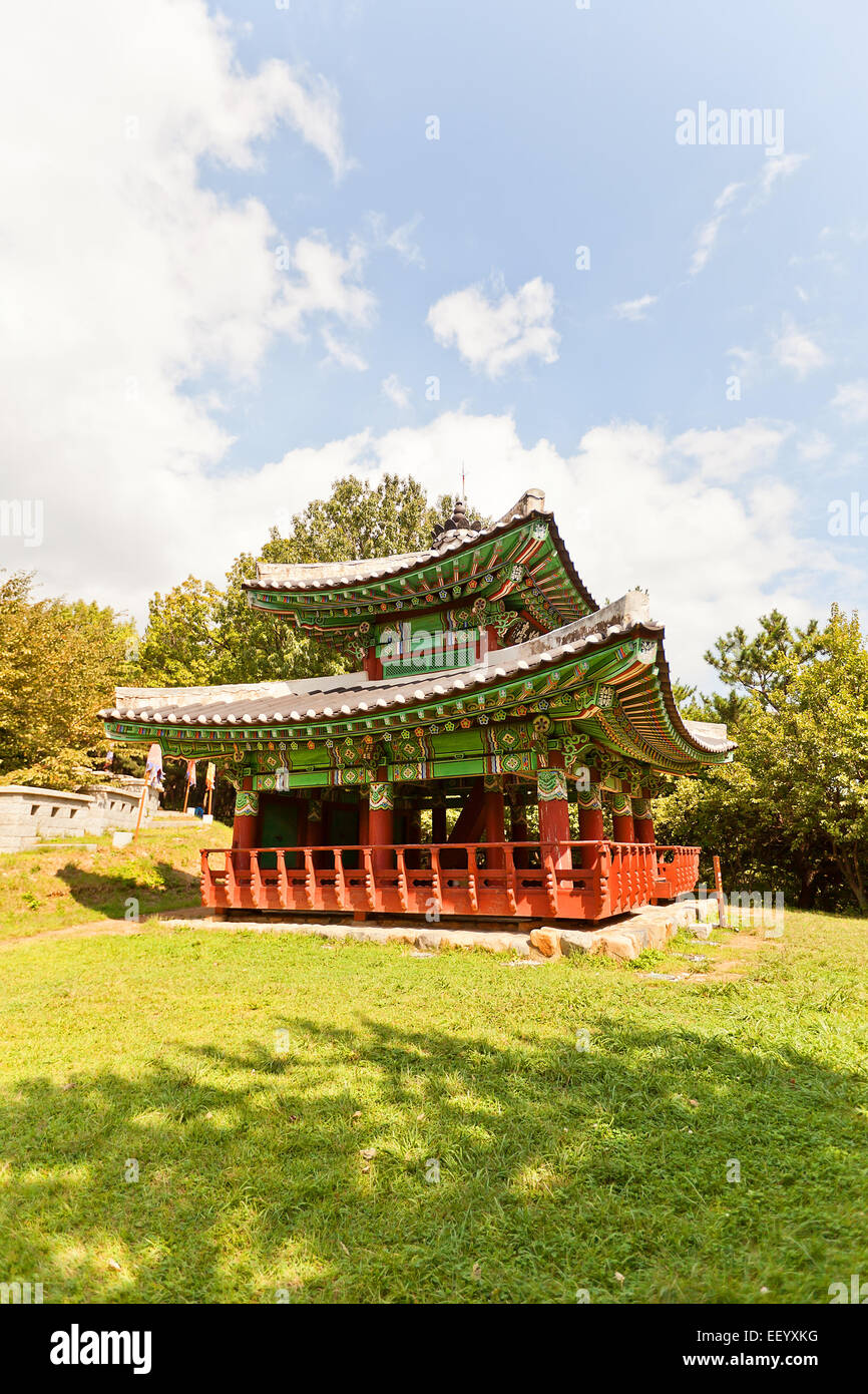 Poste de commandement de l'ouest d'Seojangdae Dongnae château à Busan, République de Corée Banque D'Images