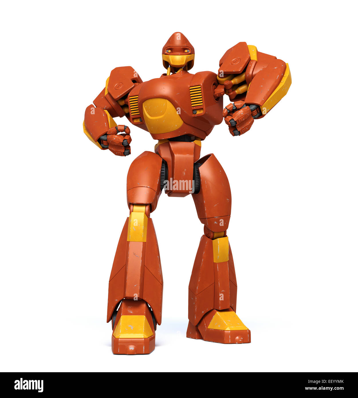 Style Anime robot. Banque D'Images Style Anime robot. Banque D'Images