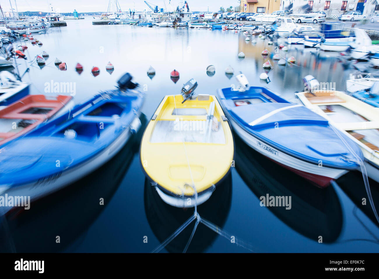 Port de Piran Slovénie, Europe Banque D'Images