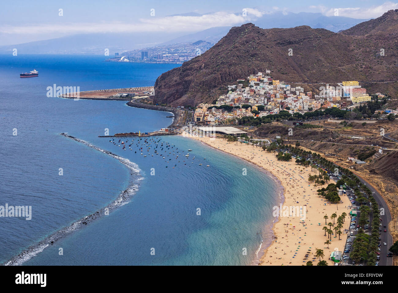 San Andrés sur le rivage de l'Océan Atlantique sur l'île de Tenerife Banque D'Images