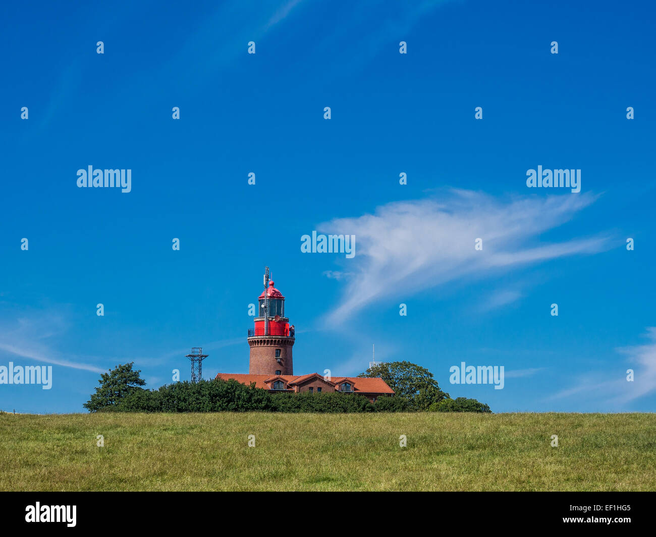 Le phare de Bütgenbacher Hof (Allemagne) Banque D'Images
