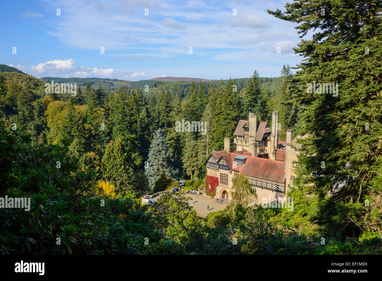 Cragside House, Northumberland, England Banque D'Images