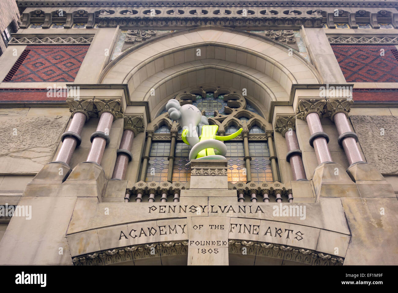 Pennsylvania Academy of Fine Arts de Philadelphie, en Pennsylvanie Banque D'Images