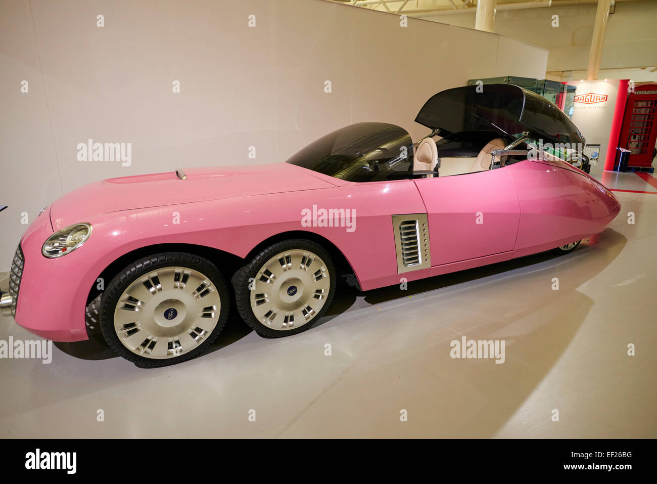 FAB1 Limousine Thunderbirds Heritage Motor Center Gaydon dans le Warwickshire UK Banque D'Images