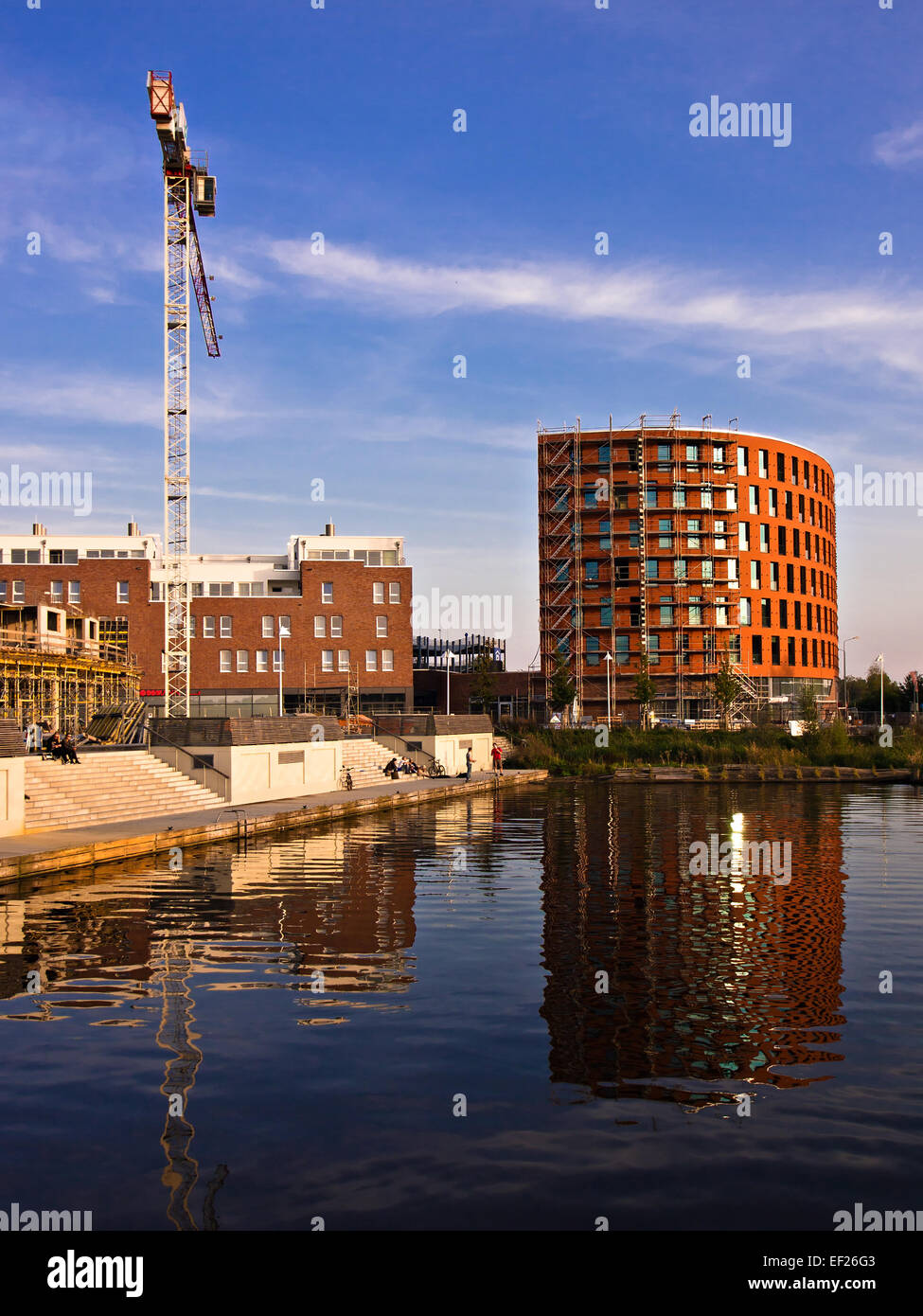 Capacités à Rostock (Allemagne). Banque D'Images