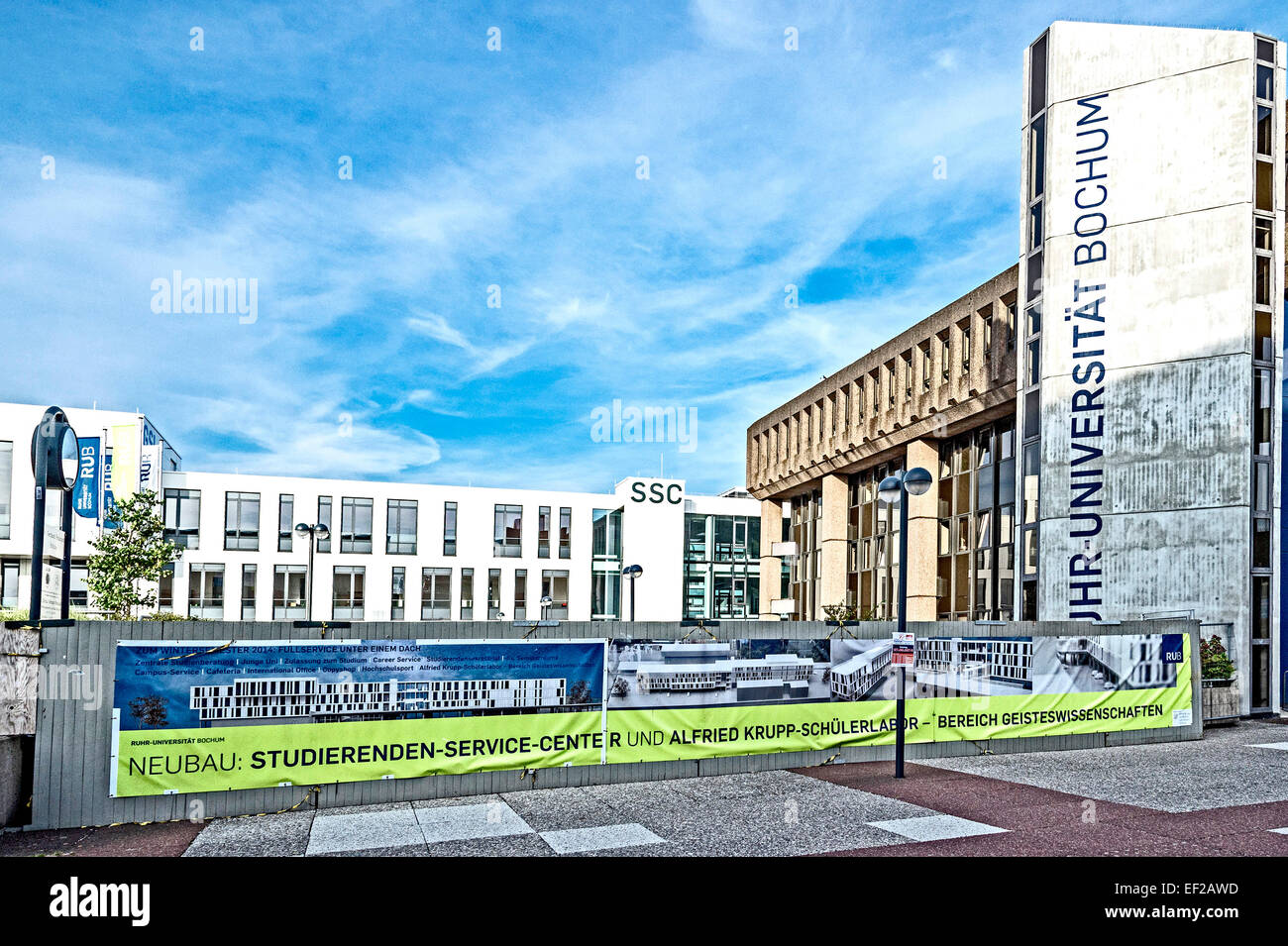 Ruhr Universität Bochum Banque D'Images