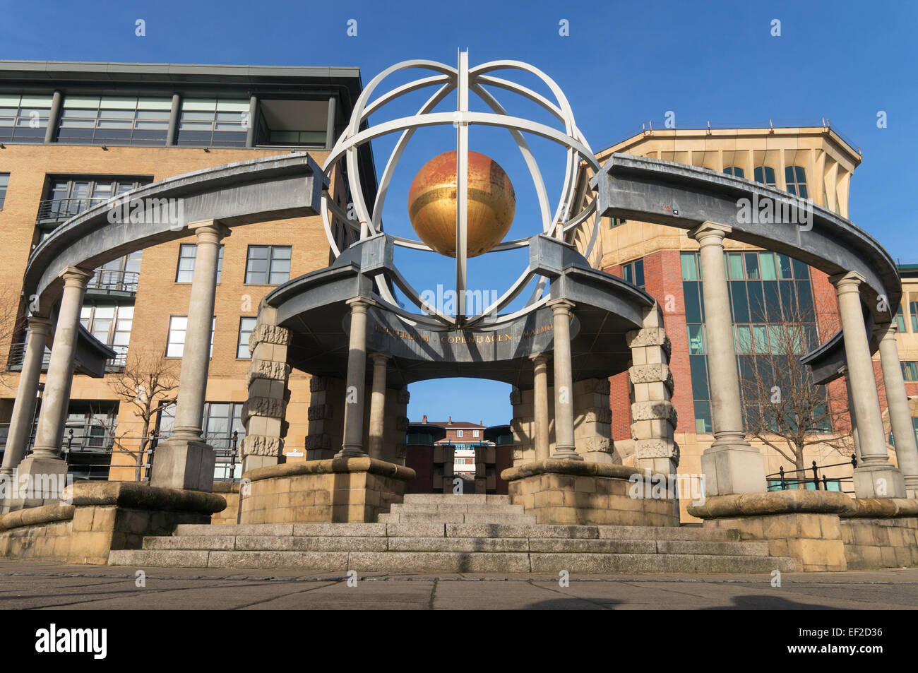 Le Pavillon Swirle sur le quai à Newcastle upon Tyne North East England UK Banque D'Images