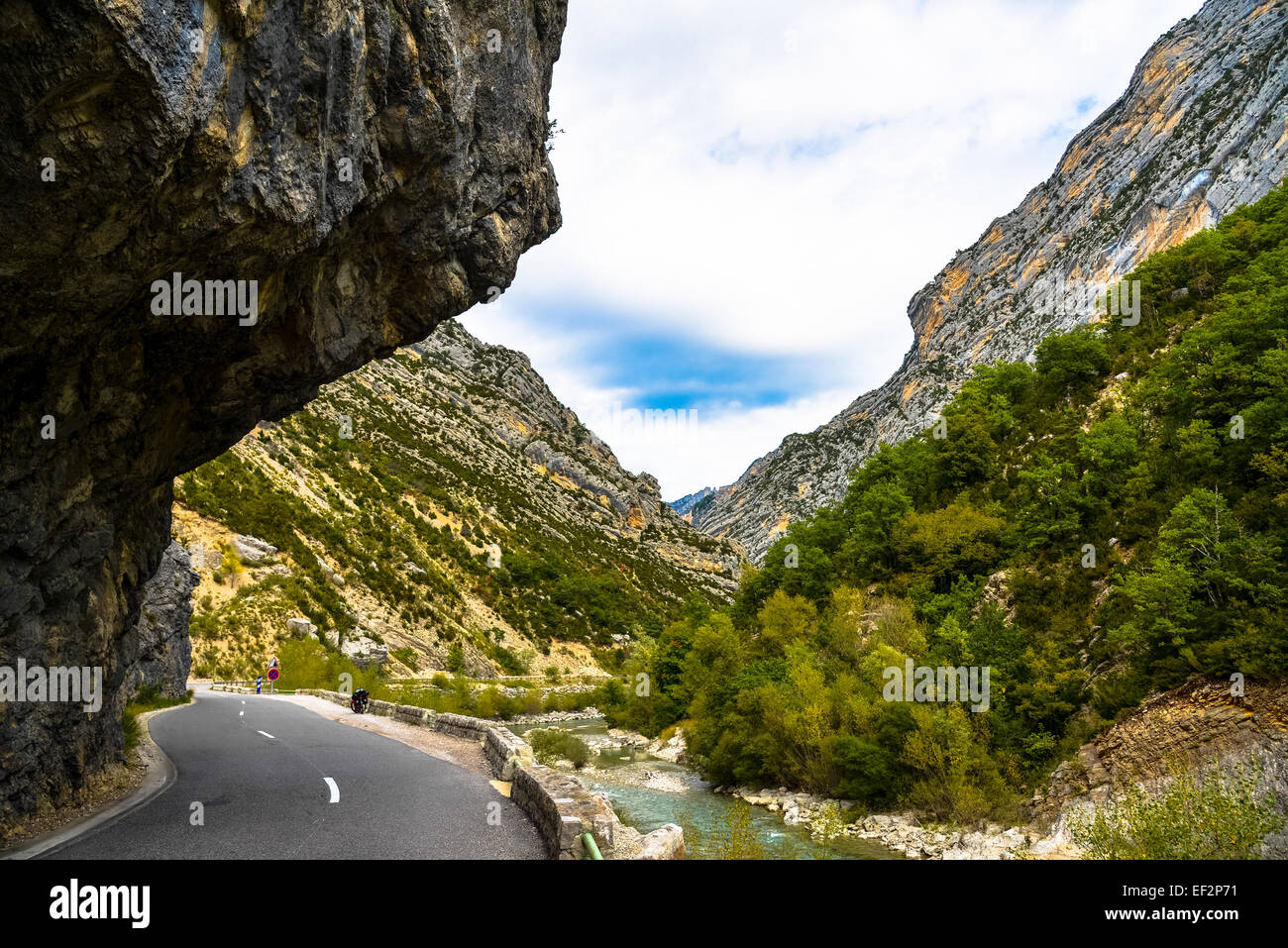 Gorges du Verdon en provence france Banque D'Images