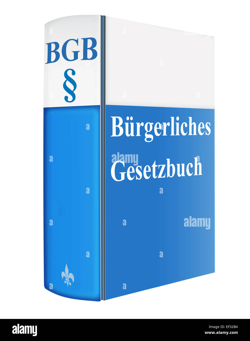 Bürgerliches Gesetzbuch, BGB (code civil allemand), illustration Banque D'Images