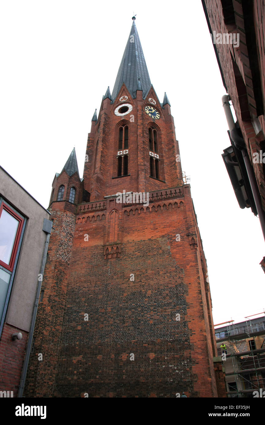 L'église Saint Petri dans la vieille ville de Buxtehude est à plus de 700 ans. L'orgue a été construit par Philipp Furtwängler. Photo : Klaus Nowottnick Date : le 25 octobre 2013 Banque D'Images