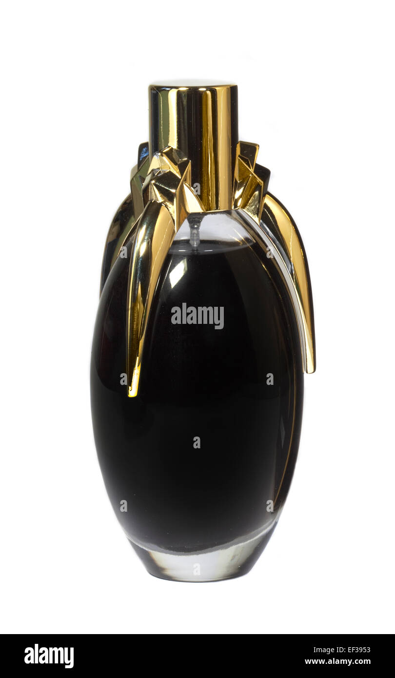 Lady Gaga Fame Eau de parfum liquide noir Banque D'Images