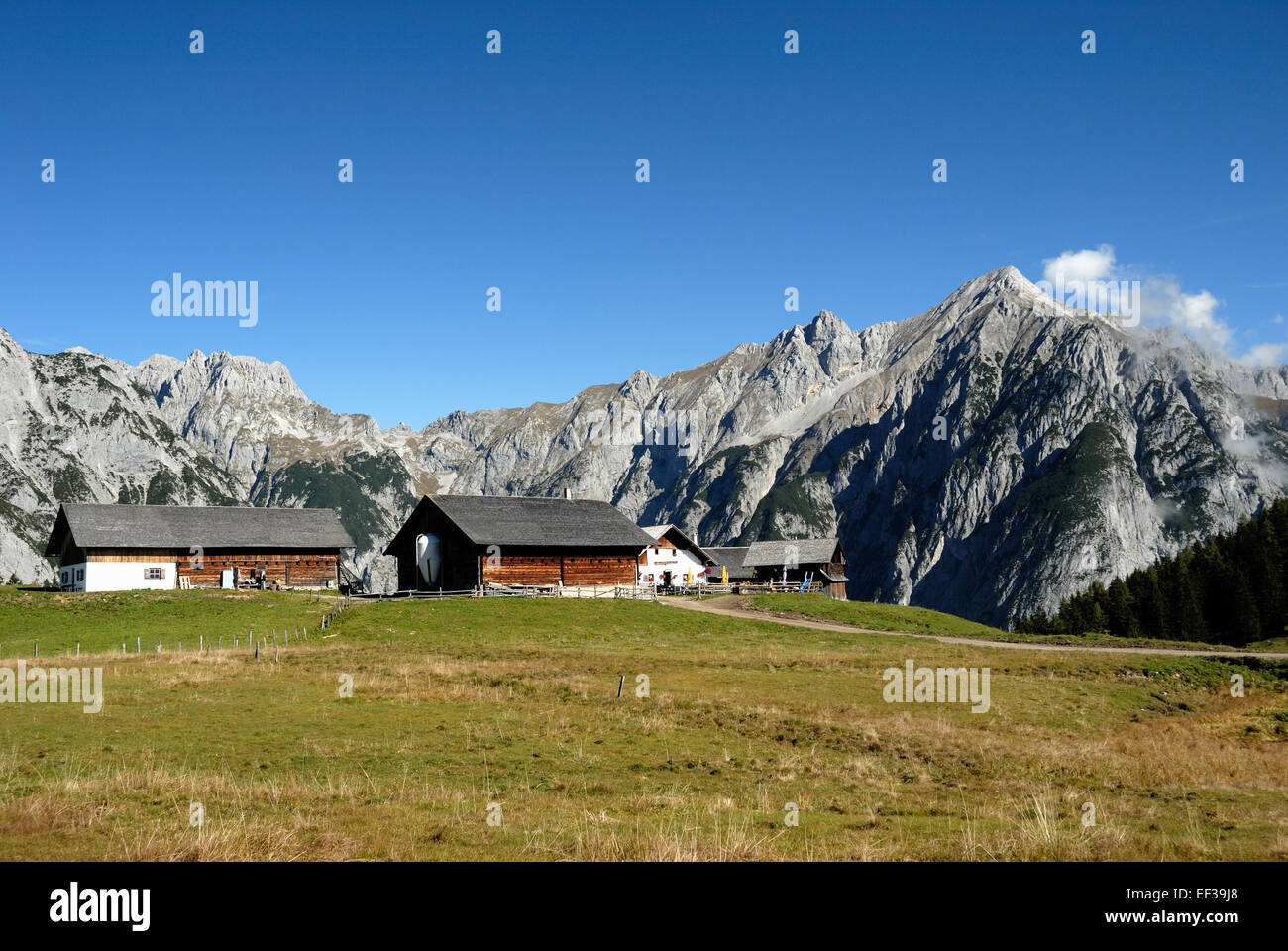 Hochnissl de Walder Alm Banque D'Images