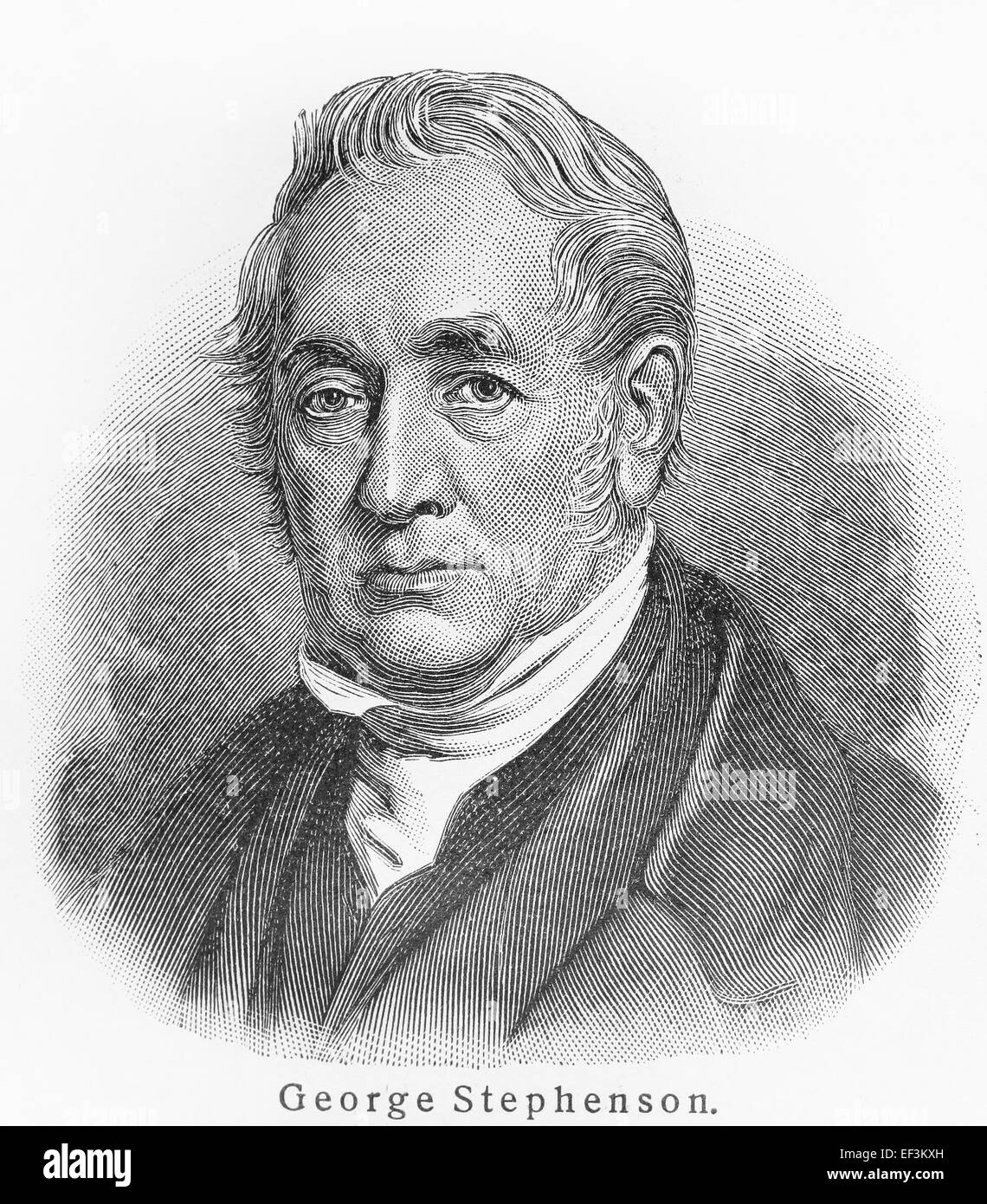 George Stephenson Banque D'Images