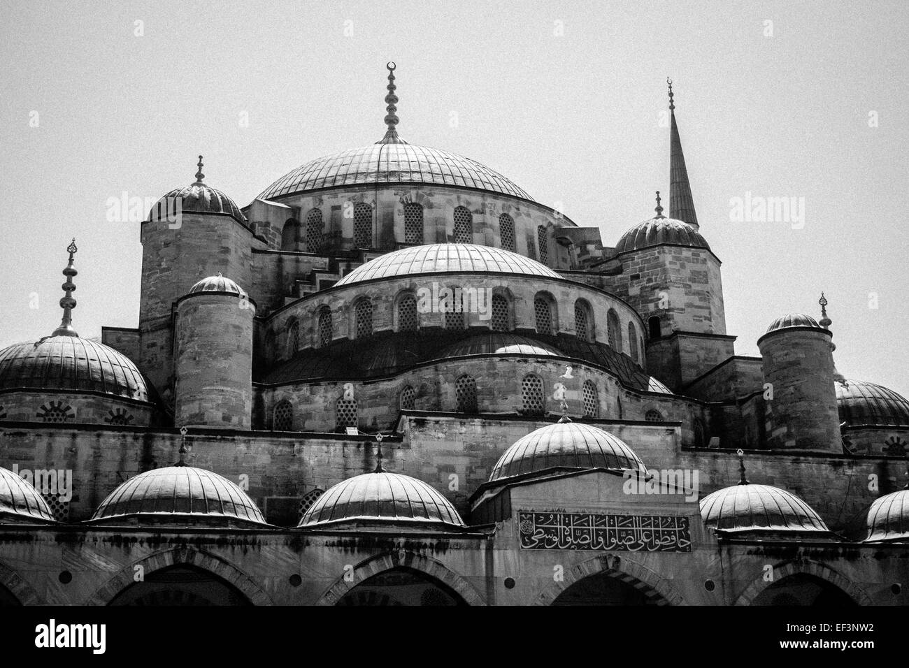 La Mosquée Sultan Ahmed / Mosquée bleue. Istanbul, Turquie Banque D'Images