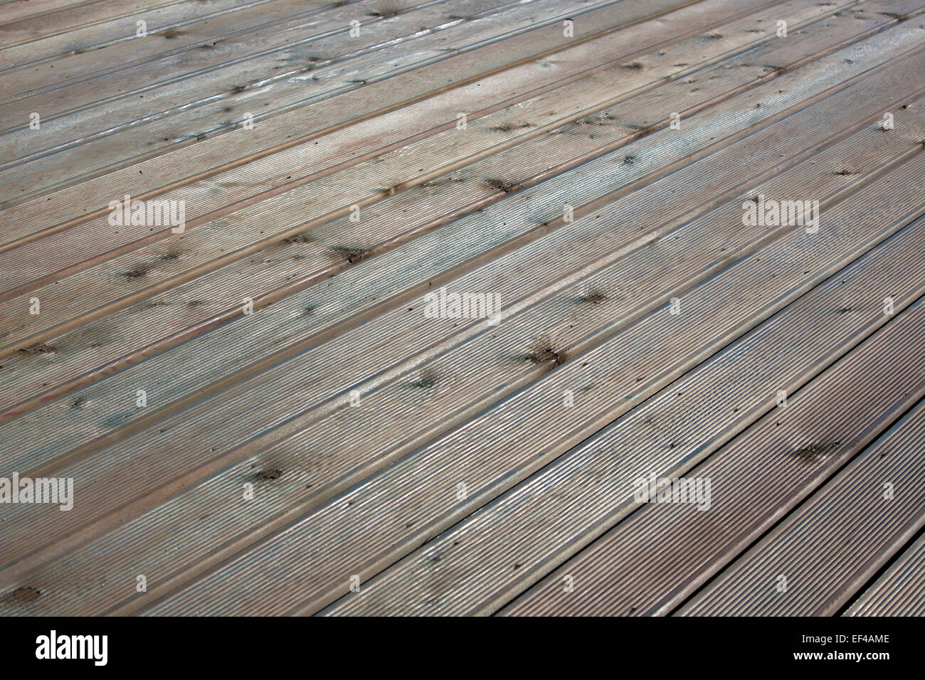 Plancher en bois fond abstrait. Striped diagonale. Banque D'Images