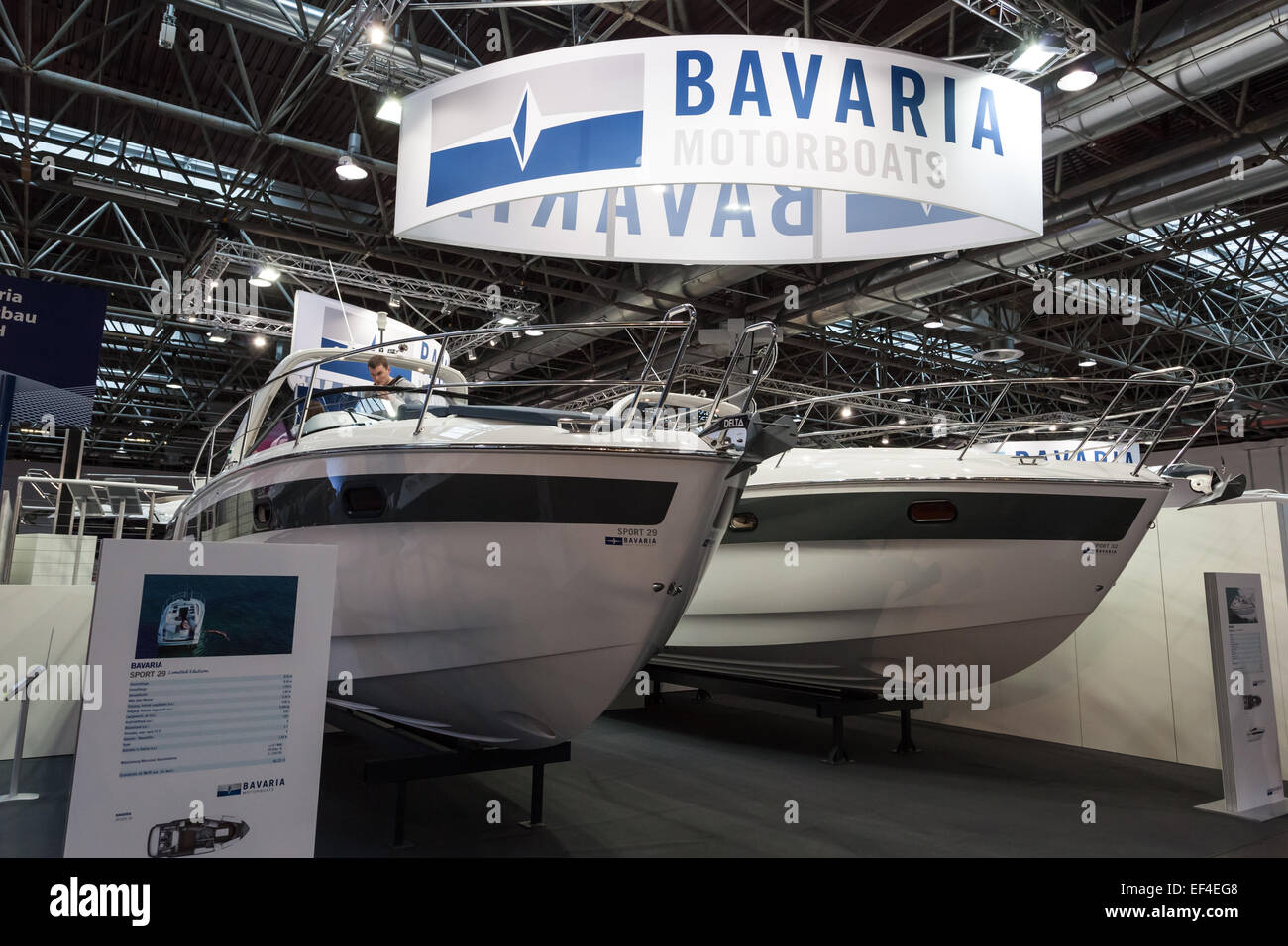 Boot Düsseldorf 2015 - les mondes plus grand yachting et sports d'eau exposition. 25 janvier 2015 à Duesseldorf, Allemagne Banque D'Images