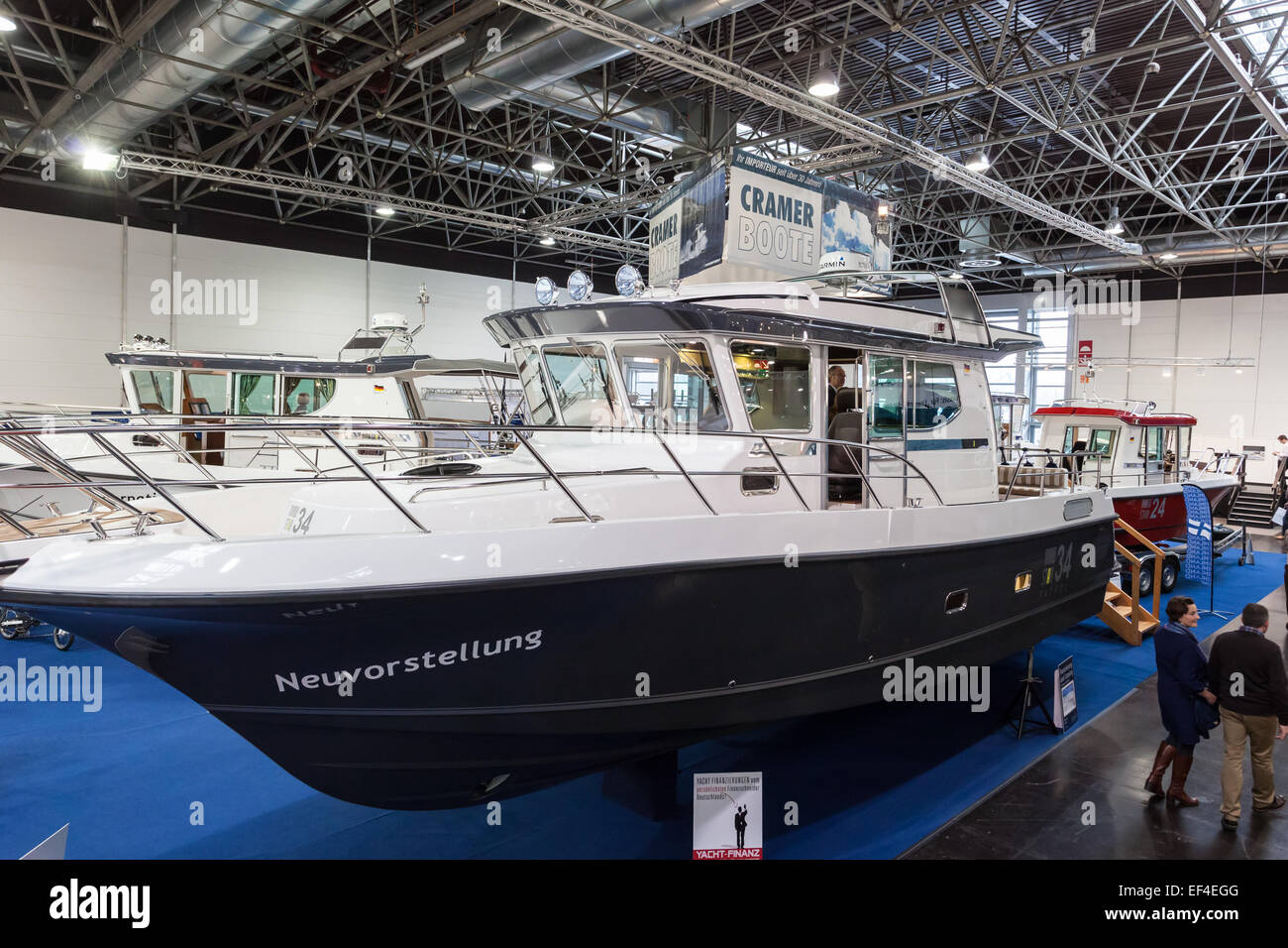 Boot Düsseldorf 2015 - les mondes plus grand yachting et sports d'eau exposition. 25 janvier 2015 à Duesseldorf, Allemagne Banque D'Images