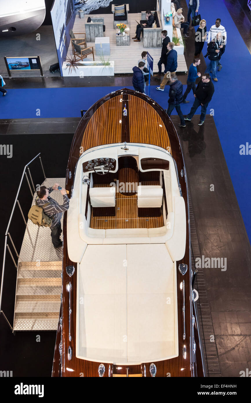 2015 - le bateau Duesseldorf mondes plus grand yachting et sports d'eau exposition Banque D'Images