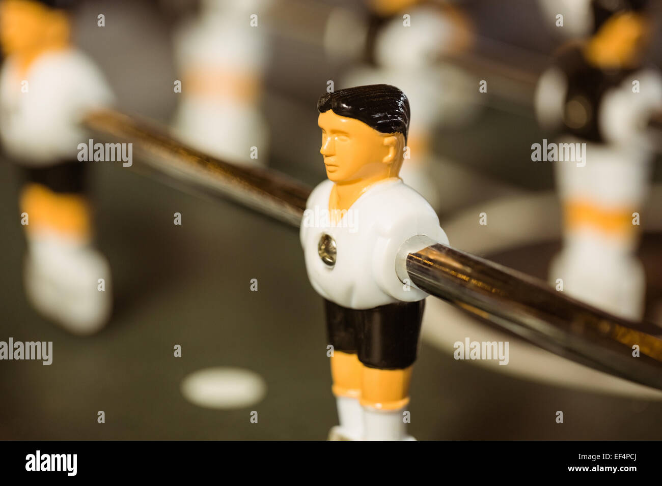 Close up of baby-foot Banque D'Images