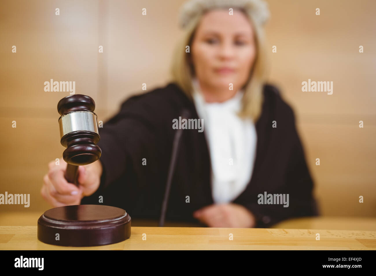 Juge Perruque Banque d'image et photos - Alamy