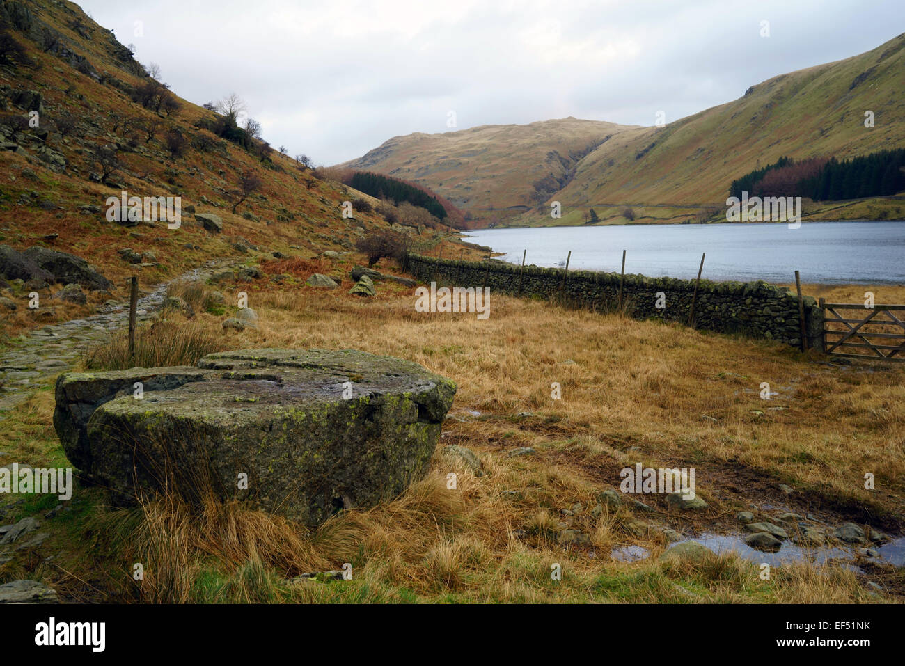 Haweswater dans le Parc National du Lake District, Cumbria Banque D'Images