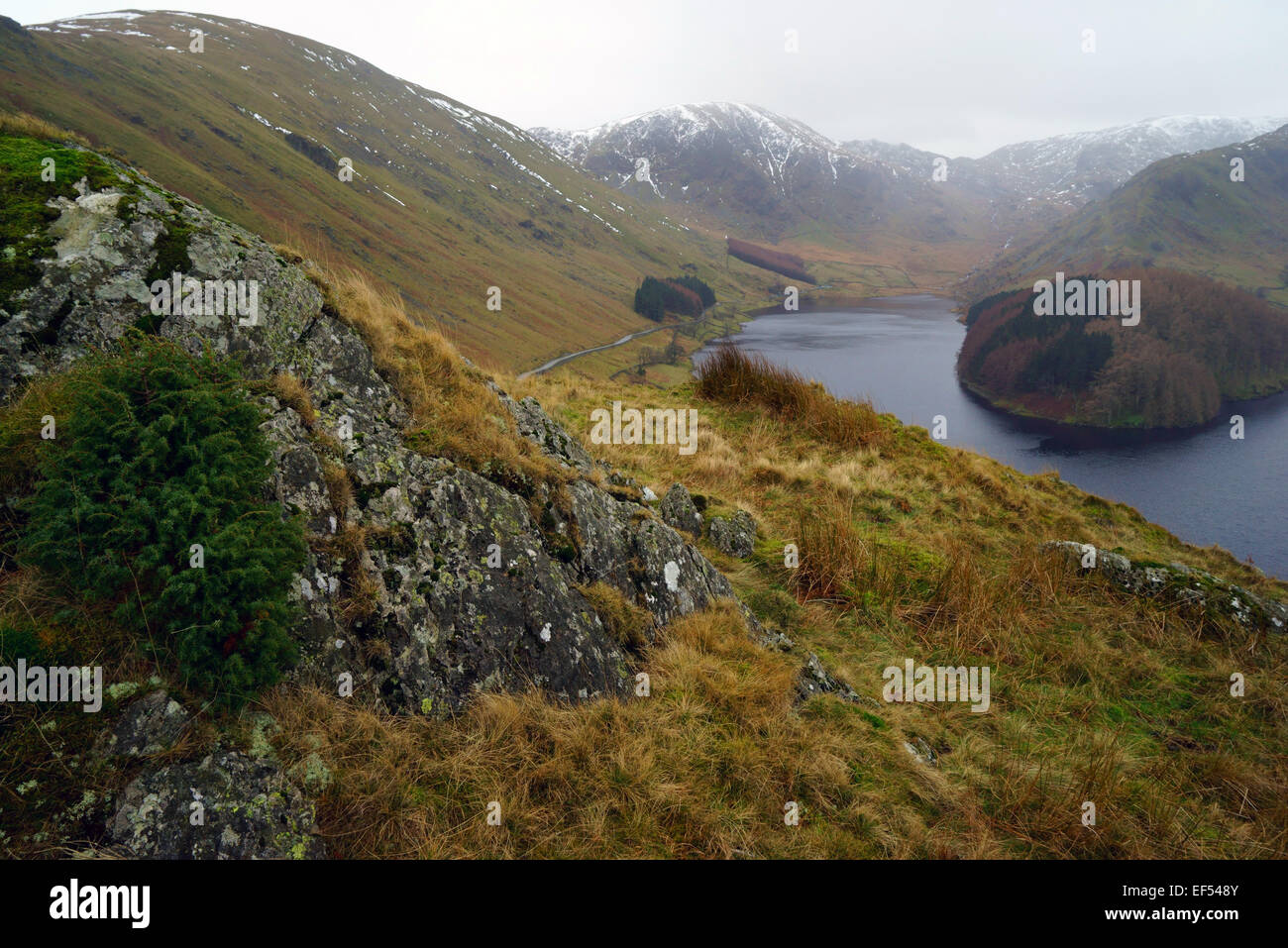 Haweswater dans le Parc National du Lake District, Cumbria Banque D'Images