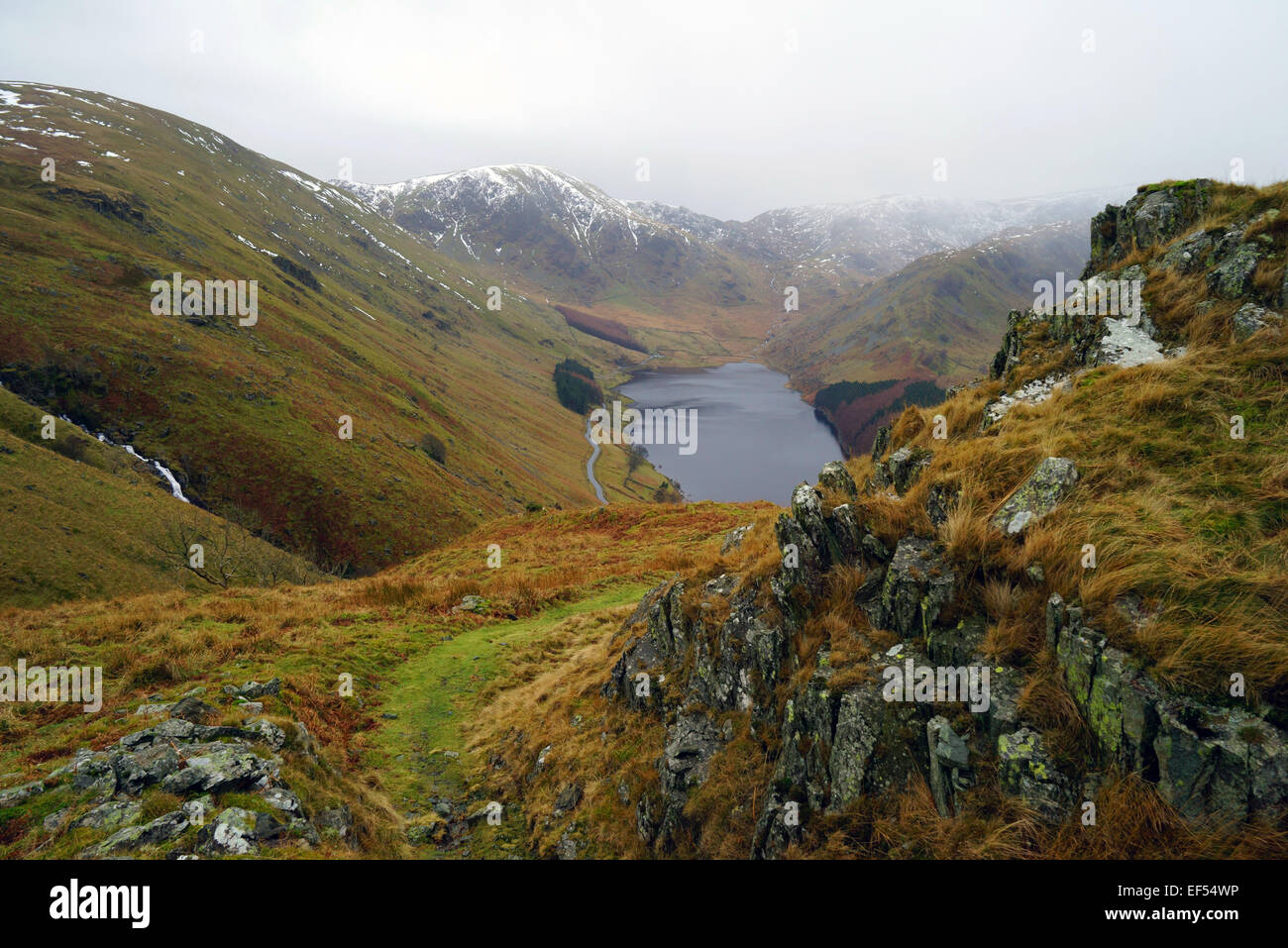 Haweswater dans le Parc National du Lake District, Cumbria Banque D'Images