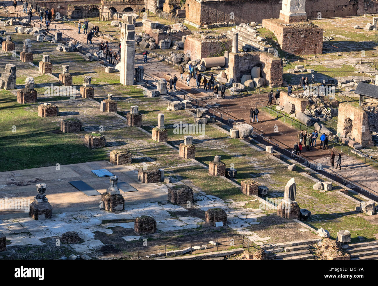 Forum Romanum, Rome, Italie Banque D'Images