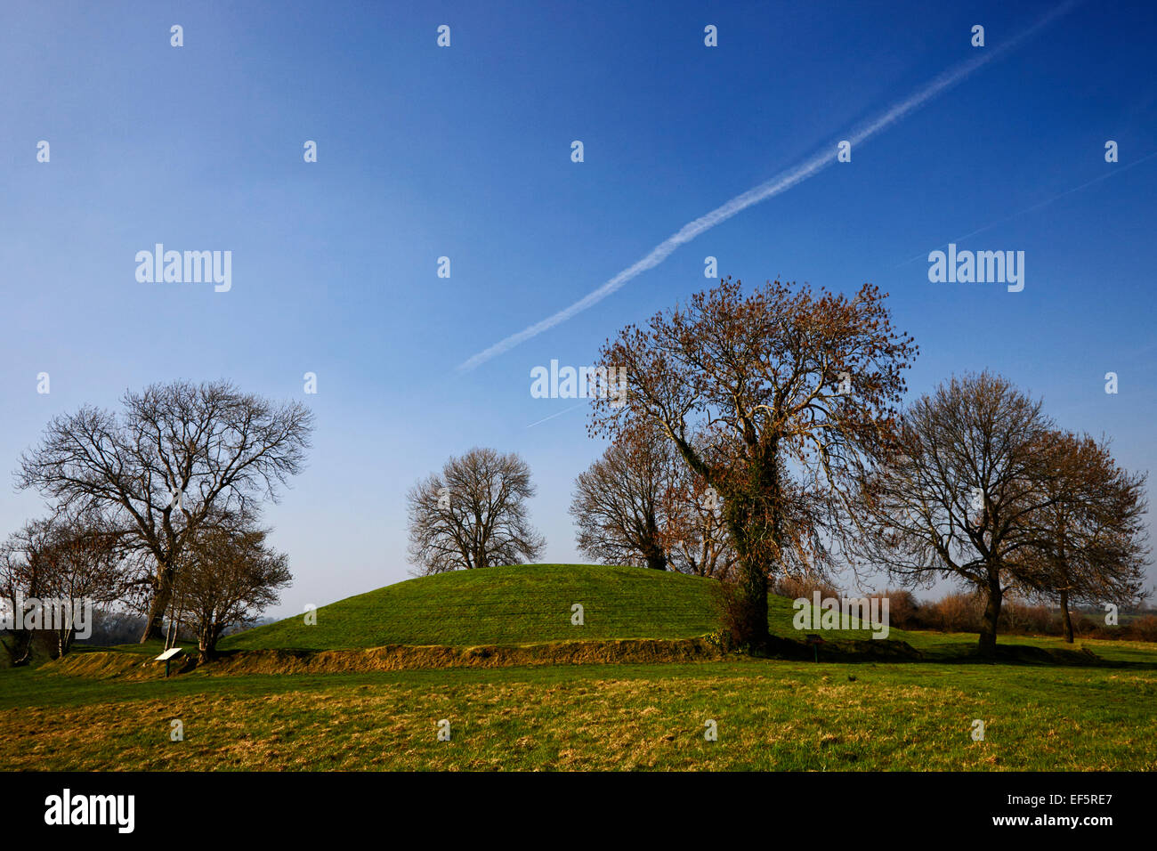 Navan fort ancienne historique site irlandais du royaume d'ulster Banque D'Images