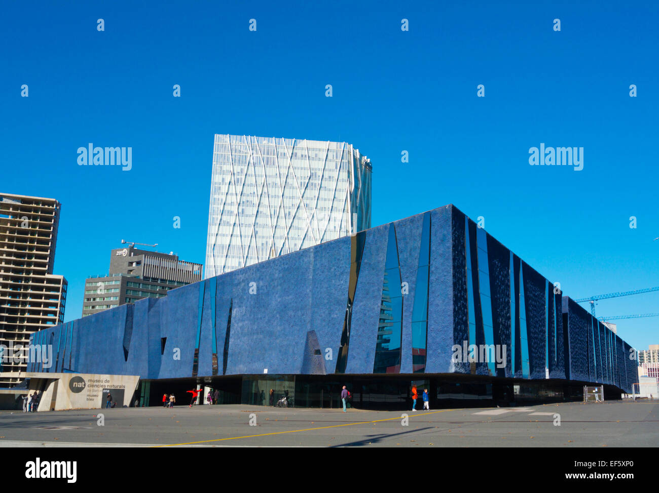 Museo Blau, natural history museum, Parc de la Forum, Barcelone, Espagne Banque D'Images