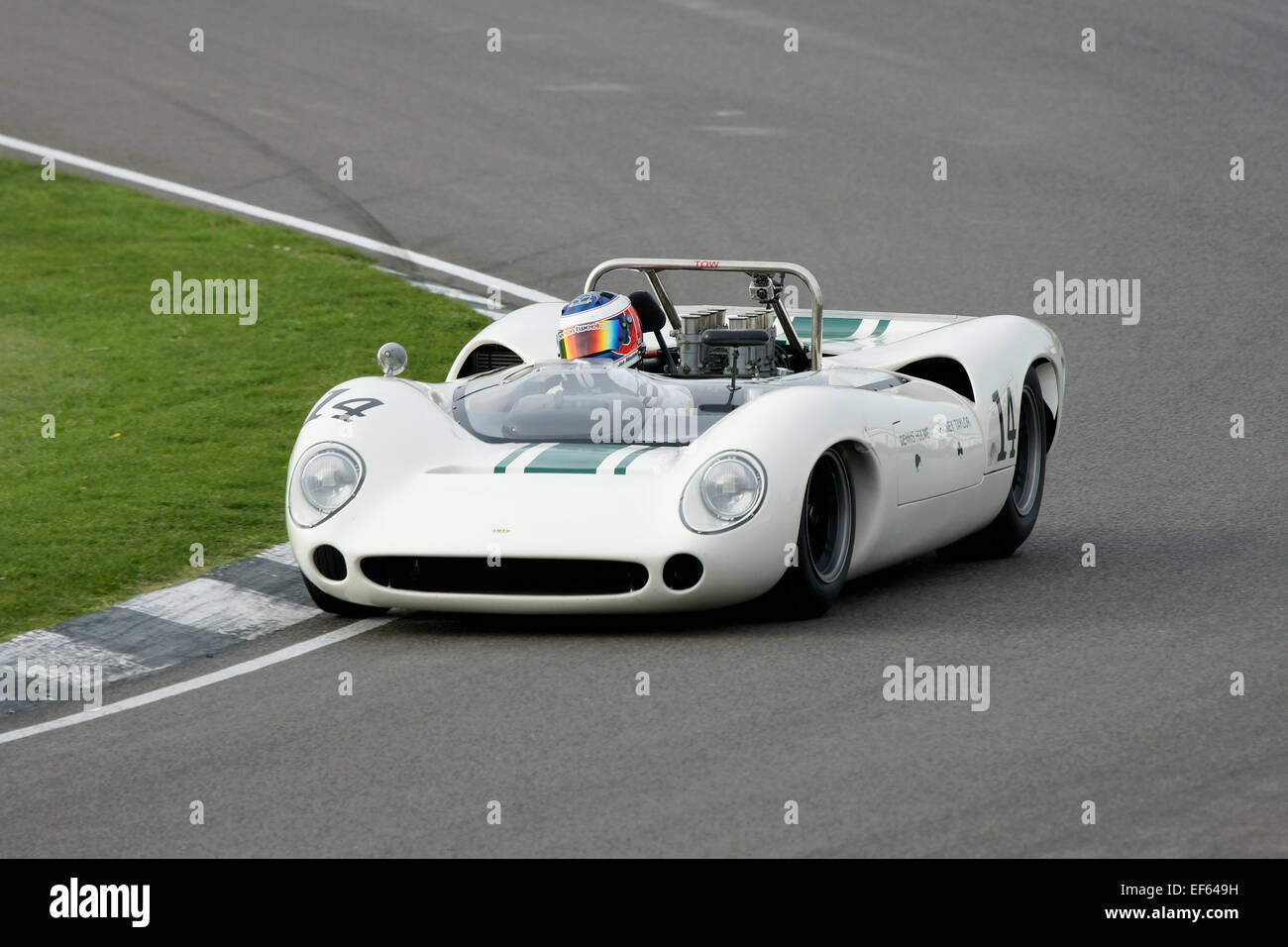Lola T70 Chevrolet voiture Spyder Can-Am MKII Banque D'Images