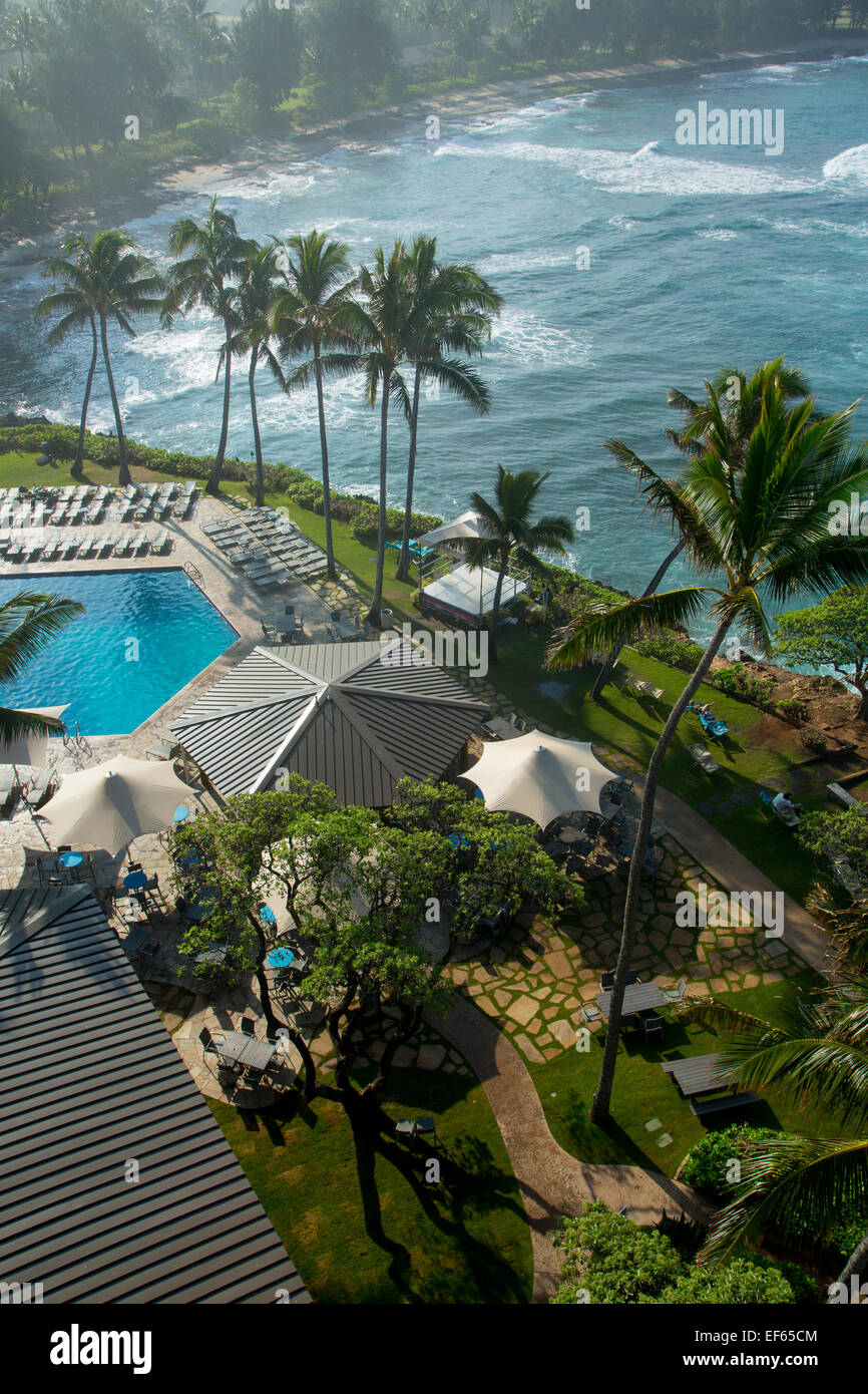 Turtle Bay Resort, North Shore, Oahu, Hawaii Banque D'Images