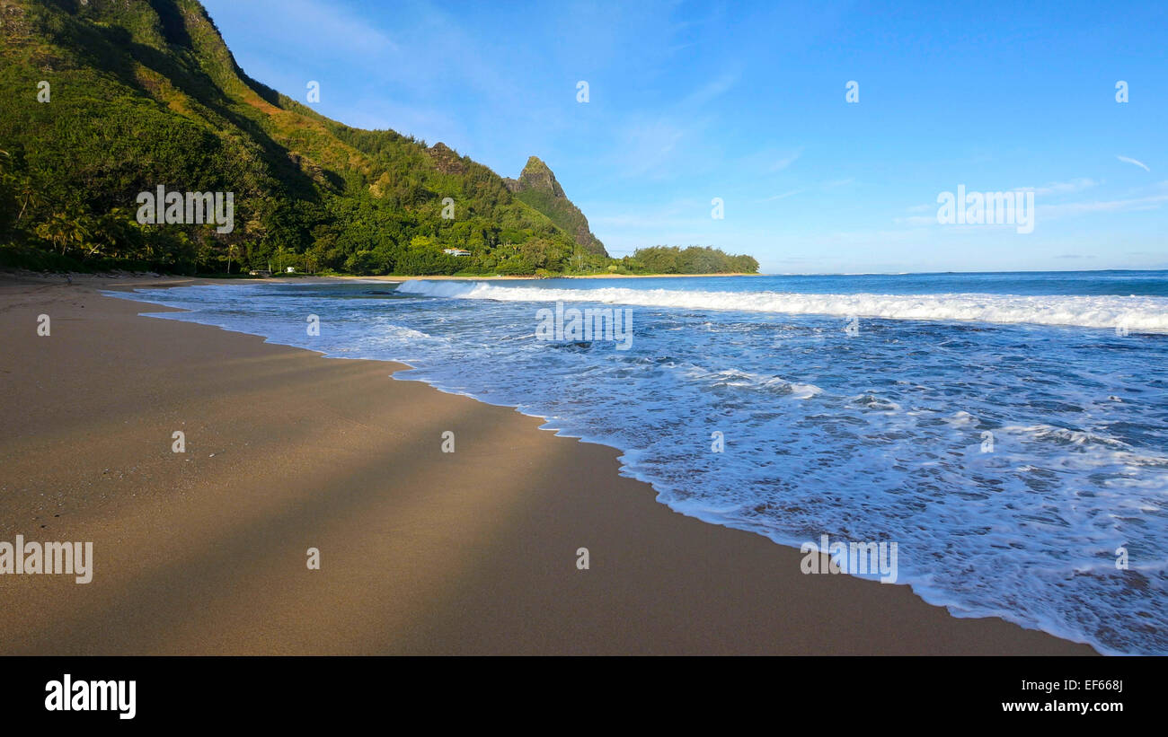 Haena Beach, Kauai, Hawaii Banque D'Images