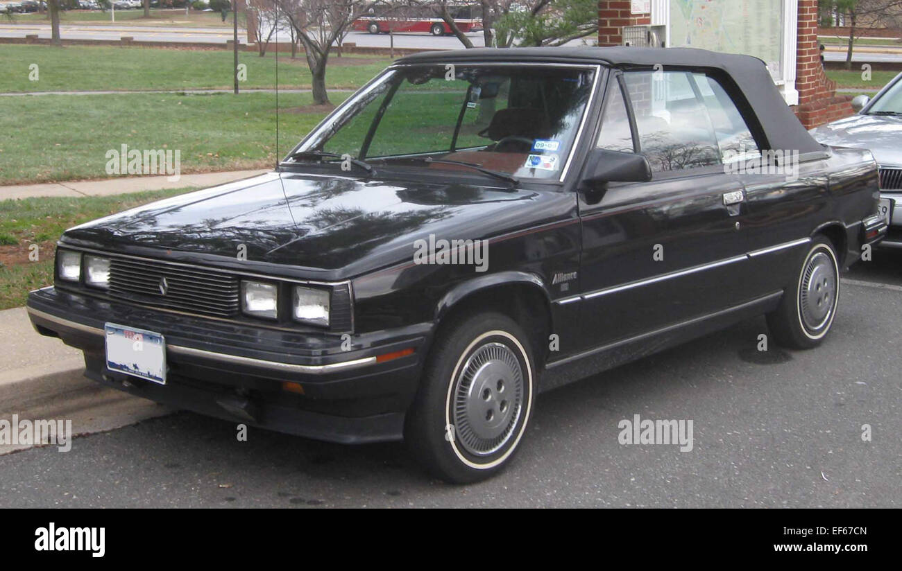 1985 Renault Alliance convertible Photo Stock - Alamy