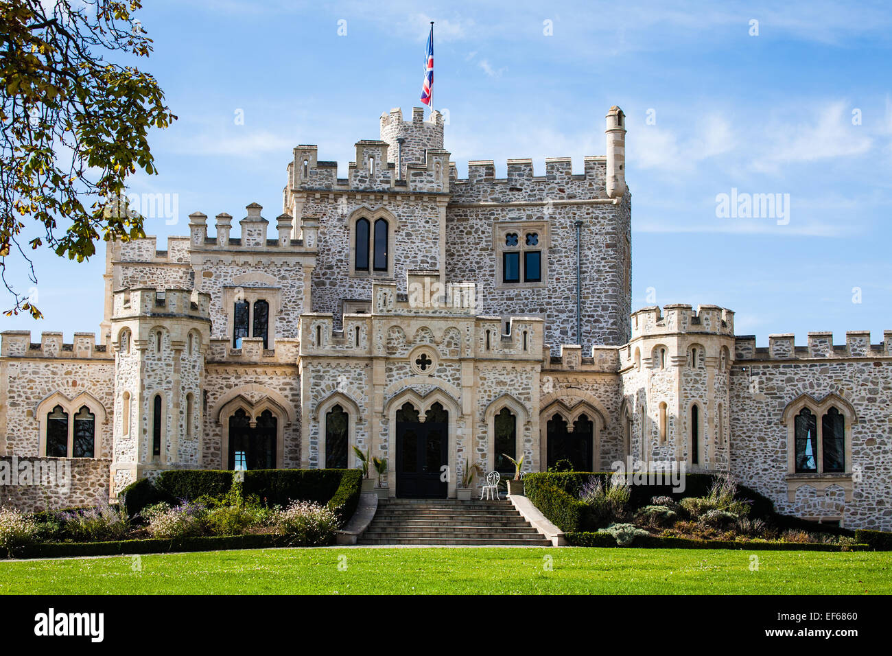 Chateau d'Hardelot, France Banque D'Images