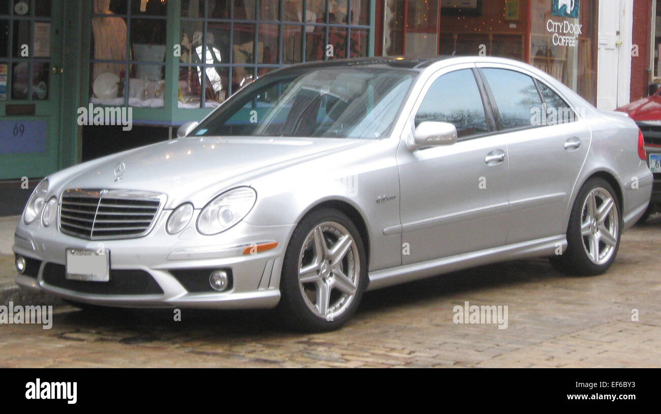 2007 2009 Mercedes Benz E63 AMG 0120 sedan 2010 Photo Stock - Alamy