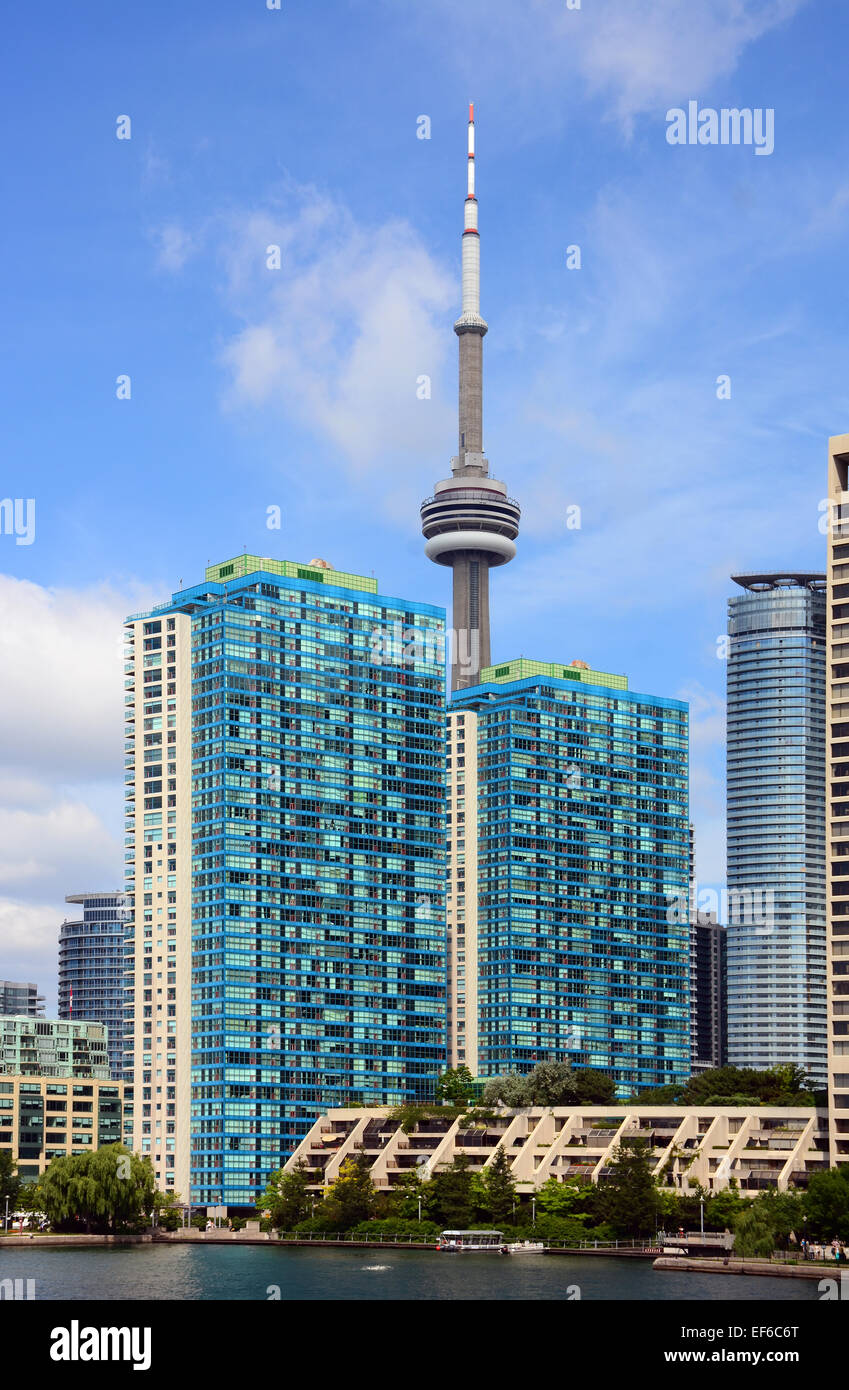 Les immeubles en copropriété, Toronto, Canada Banque D'Images