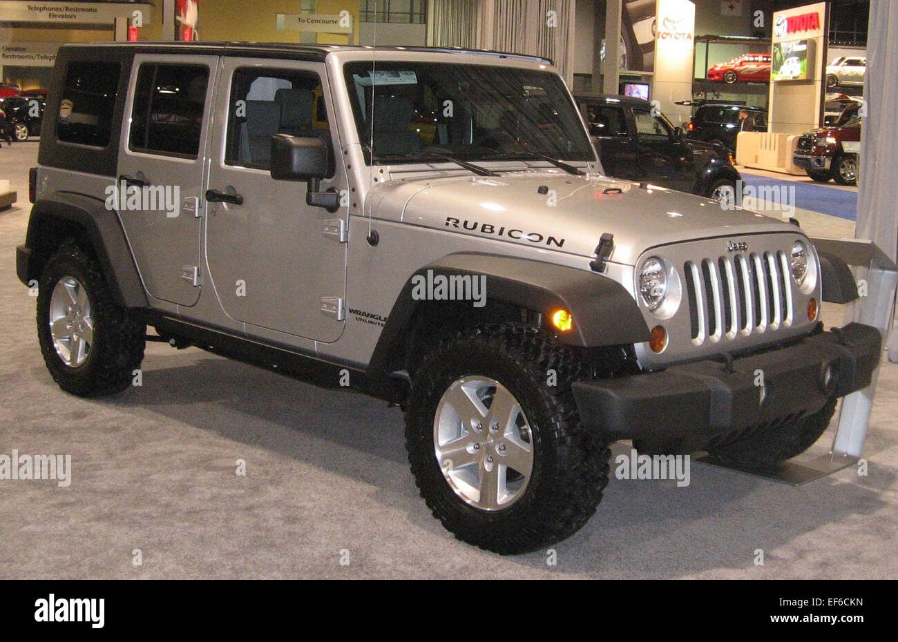 2008 Jeep Wrangler Unlimited Rubicon DC Photo Stock - Alamy