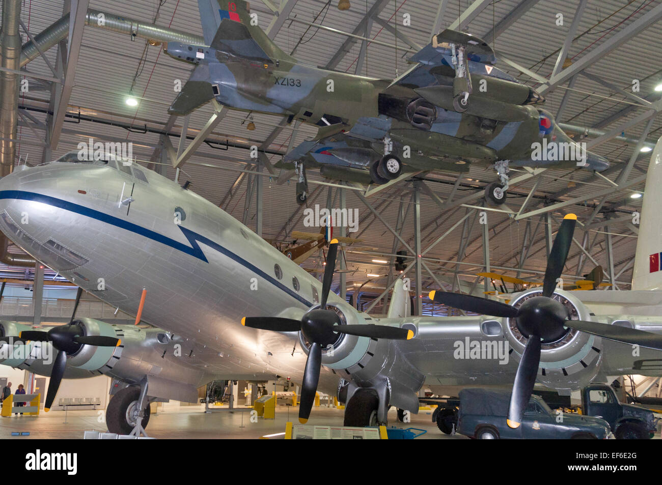 Handley Page Hastings C.1A, Royal Air Force escadron 24, TG528, IWM à Duxford Banque D'Images