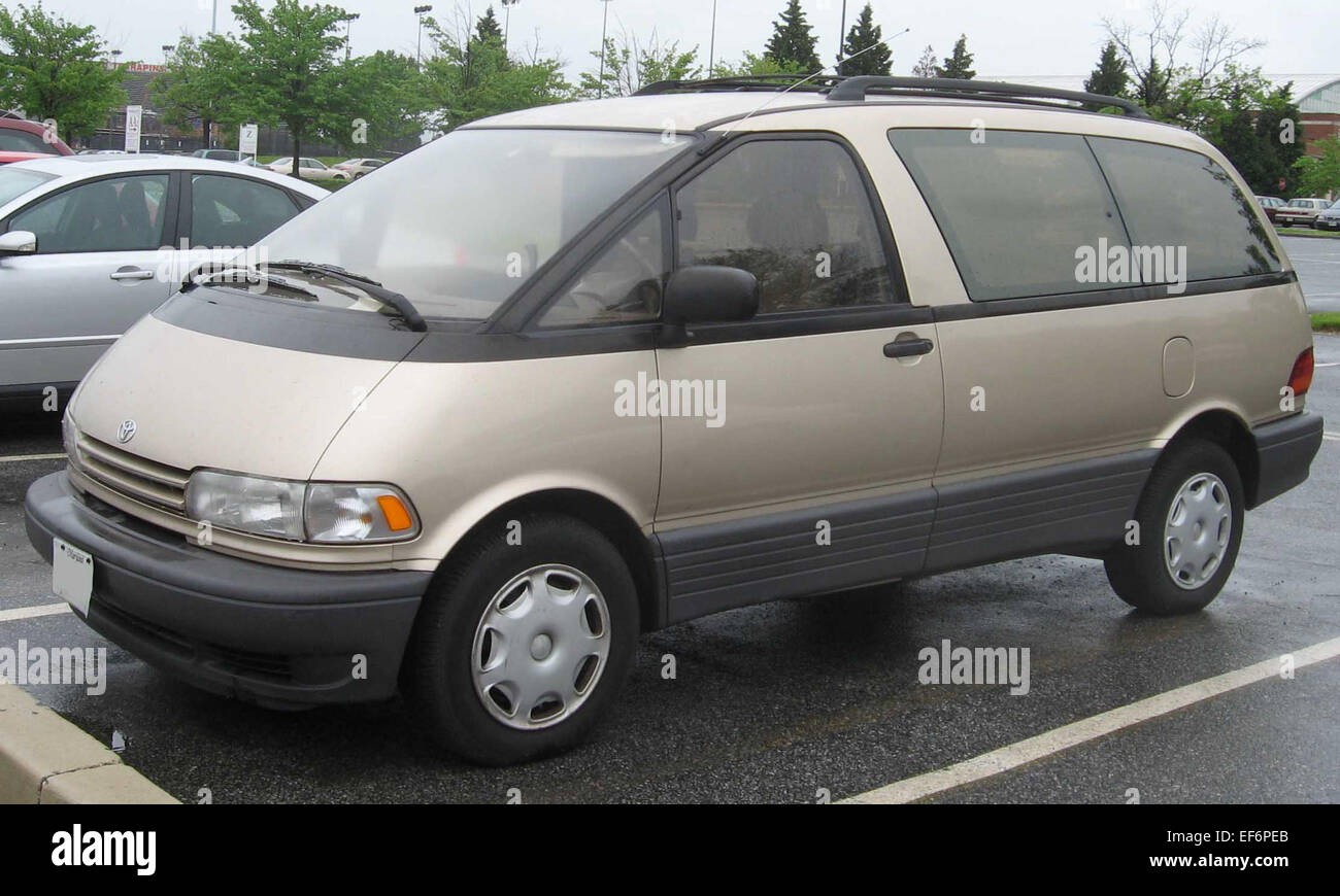 Toyota Previa Banque D'Images