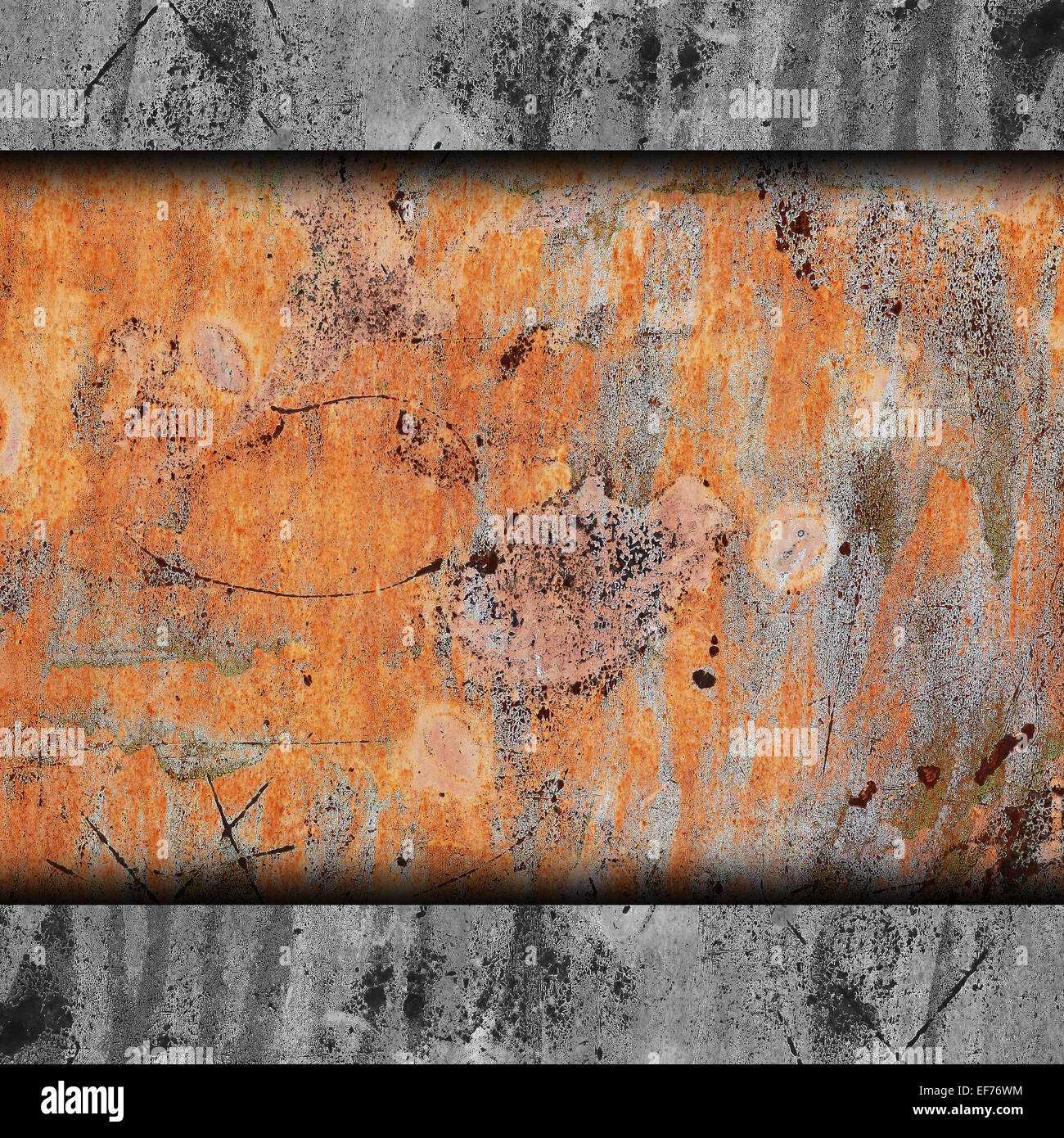 Fissures, peinture, vieux fer, tissu abstract grunge mur à l'arrière-plan Banque D'Images