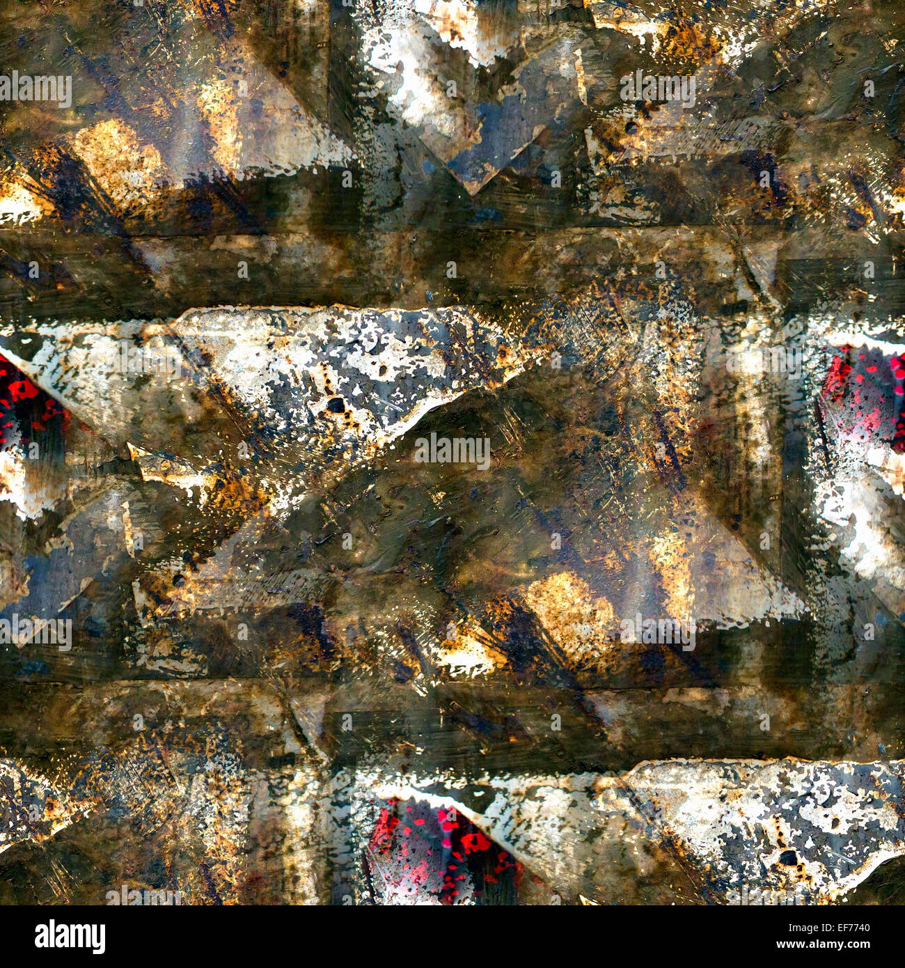 Seamless texture grunge de repasser à un endroit pour les messages Banque D'Images